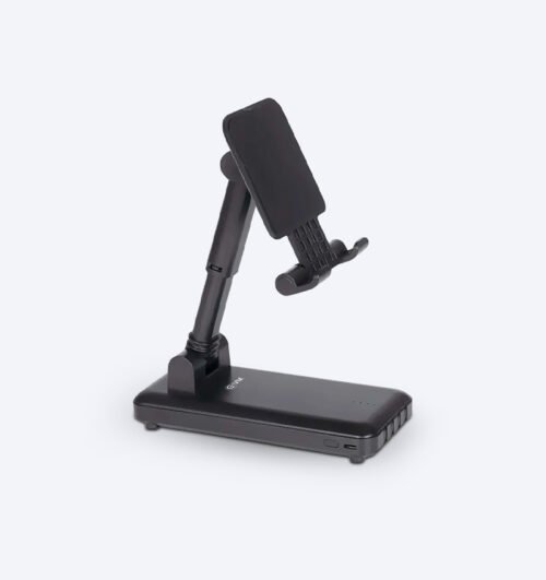 10,000mAh Black Pro Power Bank with Stand