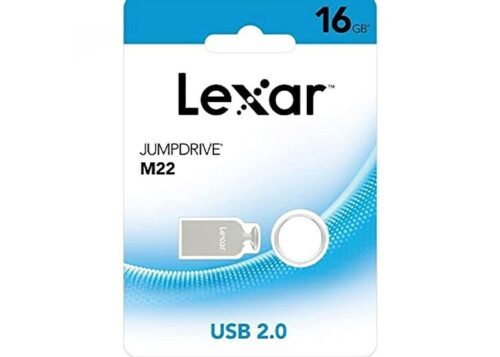 Lexar M22 16GB USB 2.0 JUMPDRIVE Flash Drive Silver