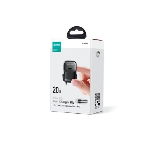 JOYROOM 20W wall charger supports fast charging + Type-C to Lightning cable