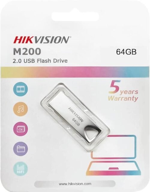Hikvision HS-USB-M200(STD)/64G, USB2.0, 64.0 GB, 64GB USB Flash Drive