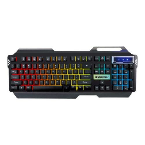 Jertech Mechanic KM950 LED Gaming Keyboard And Mouse Combo