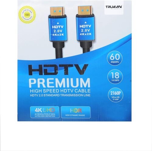 Truman 4K HDMI cable, 1.5 meters, for TV