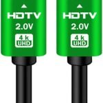 HDMI 2.0V 4K-8K HDMI //القطر الخارجي 8.0 ملم 19+1 CCS يدعم 3D 1080P 4K*2K صندوق ملون علبة 30 متر