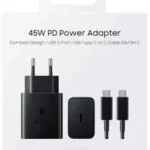 شاحن سامسونج الأصلي Samsung 45W Power Adapter مع كابل 5A Type-C