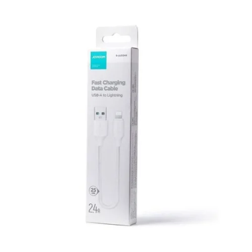 كابل شحن سريع ونقل بيانات جوي رووم (Joyroom) موديل A26 من USB-A إلى Lightning - بطول 1 متر وقدرة 3 أمبير