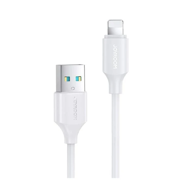 كابل شحن سريع ونقل بيانات جوي رووم (Joyroom) موديل A26 من USB-A إلى Lightning - بطول 1 متر وقدرة 3 أمبير