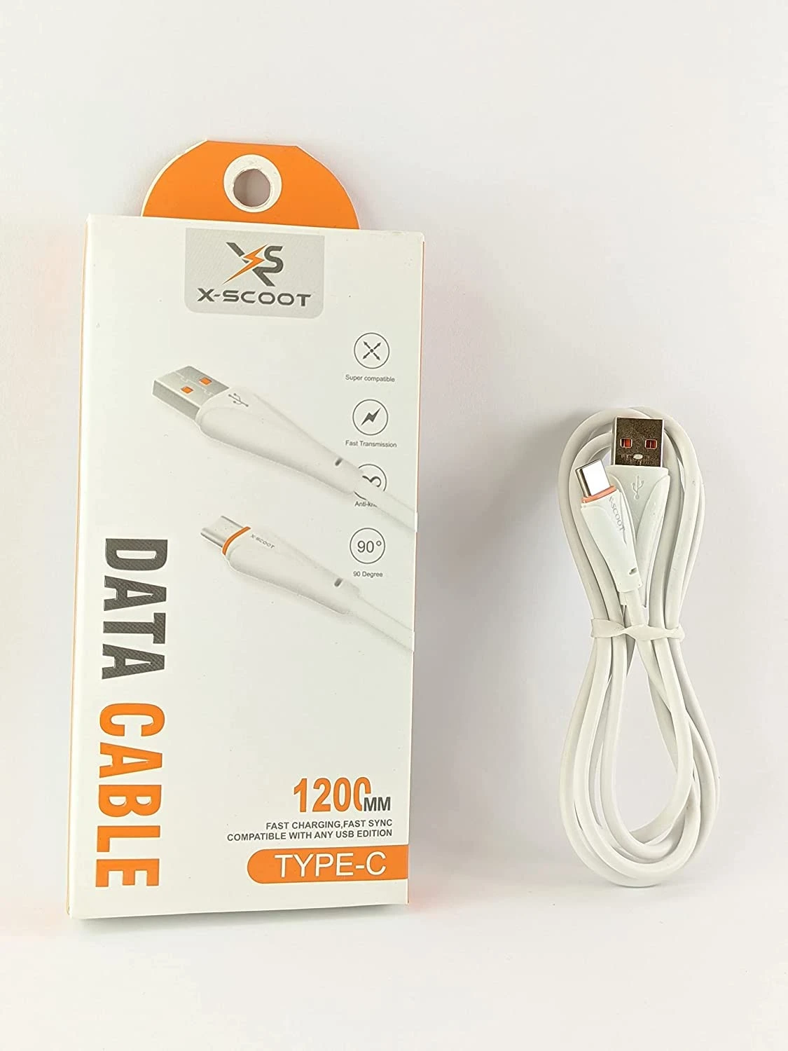 كابل بيانات وشحن سريع سكوربيون 6 أمبير لمنفذ مايكرو 100 سم