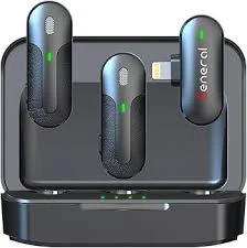 مايك وايرلس General GM5 نظام ميكروفون لاسلكي احترافي بمدخل Type-C