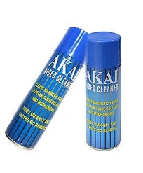 منظف رؤوس الفيديو أكاي Akai Video Cleaner لتنظيف الرؤوس المغناطيسية والتروس. - الصورة 2