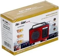 راديو Isolar Earth IS-R805AC متعدد الموجات AM/FM/SW1-2.