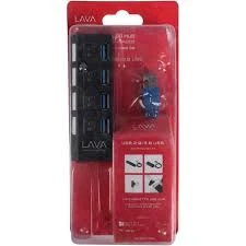 موزع يو إس بي لافا 4 منافذ USB 3.0 عالي السرعة مع مفاتيح تشغيل منفصلة - الصورة 3