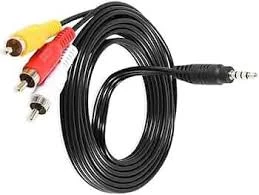 كابل HaiRui AV موديل 3 في 3 بطول 1.5 متر لنقل الصوت والفيديو - الصورة 4