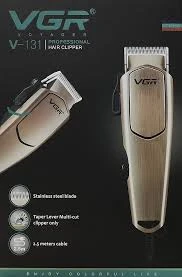 ماكينة قص وشحذ الشعر VGR V-131 الاحترافية بسلك طويل