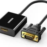 محول فيديو HDMI إلى VGA مع مخرج صوت - Full HD 1080p