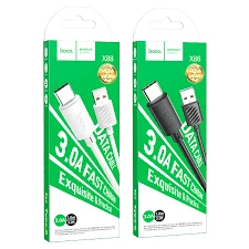 سلك شاحن تايب سي منفذ X88 USB to Type-c ماركة Hoco - الصورة 3