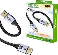 Cougaregy DisplayPort 1.2V بريميوم بدقة 4K بطول 3 متر