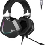 سماعة محيطية Lecoo HT402 للألعاب بمنفذ USB 7.1 وإضاءة RGB