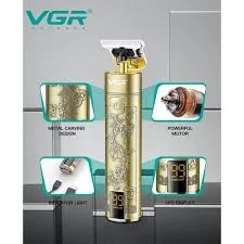 ماكينة حلاقة وتحديد الشعر VGR V-076 الاحترافية بشاشة ديجيتال