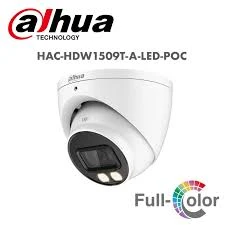 كاميرا مراقبة Dahua HDCVI Full-color Eyeball بدقة 5MP وموديل DH-HAC-HDW1509TLP-LED
