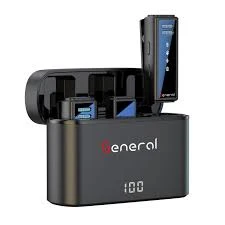 مايك وايرلس General GM31 نظام ميكروفون لاسلكي مزدوج للايفون