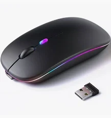 ماوس HP اللاسلكي المزدوج W10 بتقنية بلوتوث وإضاءة مميزة