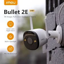 كاميرا مراقبة Imou Bullet 2E الخارجية الذكية بدقة 3MP ونظام الرؤية الليلية الملونة - الصورة 2