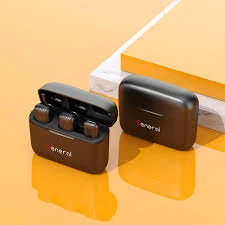 مايك وايرلس General GM39 نظام ميكروفون لاسلكي مزدوج بمنفذ Type-C مع علبة شحن - الصورة 5