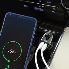 شاحن سيارة هوكو (hoco.) موديل E47 بقوة 18 واط مع سماعة لاسلكية مدمجة وتقنية Qualcomm Quick Charge 3.0 - الصورة 3