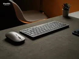 طقم كيبورد وماوس لاسلكي Point Magic Pebble PT-700 بنظام توصيل مزدوج - الصورة 3