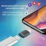 محول أو تي جي K3 Pro بمنفذ لايتنينج إلى USB لأجهزة الآيفون والآيباد - الصورة 2