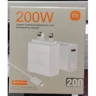 شاحن شاومي الأصلي Xiaomi 200W Super Fast Charging مع كابل Type-C