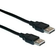 كابل USB 2.0 ذكر إلى ذكر بطول 1.5 متر - نقل بيانات عالي الجودة