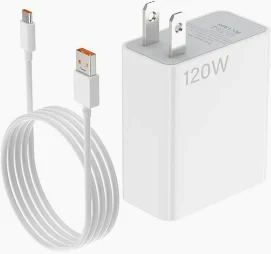 شاحن شاومي الأصلي Xiaomi 120W Charging Combo مع كابل Type-C