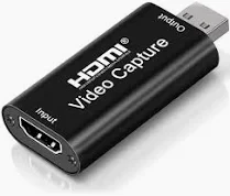 جهاز التقاط فيديو HDTV Video Capture HDMI to USB - بطاقة تسجيل عالية الدقة - الصورة 2