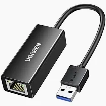 محول شبكة Gigabit Ethernet Adapter USB 3.0 / Type 3.1 - سرعة 10/100/1000Mbps - الصورة 2