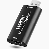 جهاز التقاط فيديو HDTV Video Capture HDMI to USB - بطاقة تسجيل عالية الدقة