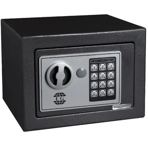 خزنة أمان إلكترونية من شركة Safety Tech - مقاس 22×17×17 سم