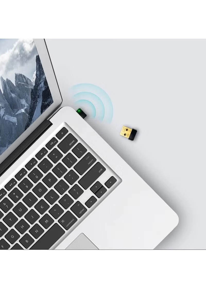 فلاشة واي فاي تي بي لينك نانو 150 ميجابت موديل TP-Link TL-WN725N - الصورة 2