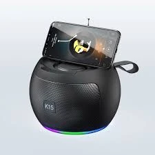 سبيكر بلوتوث BDT AN-K15 محمول بصوت Hi-Fi وإضاءة RGB