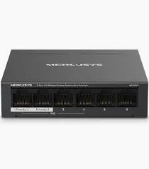 سويتش تي بي لينك 6 بورت PoE+ لسطح المكتب موديل TP-Link LS106LP - الصورة 5