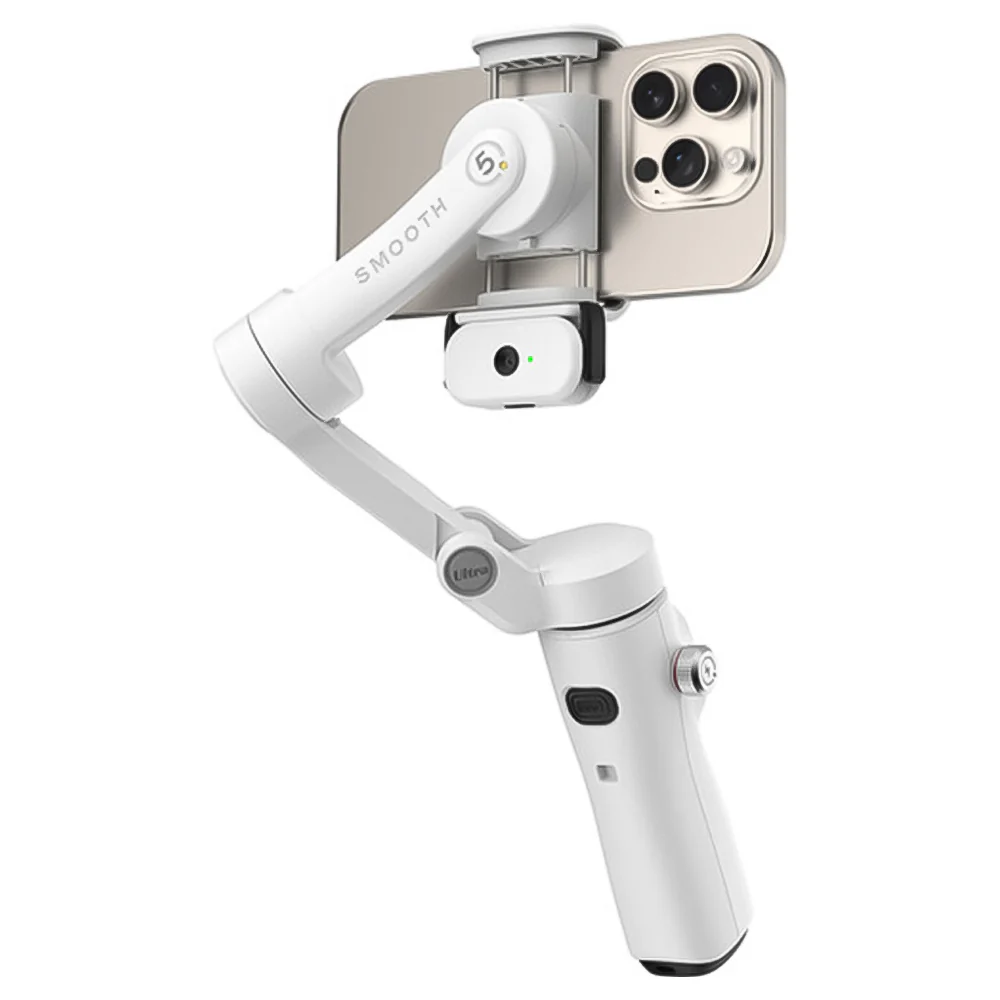 مانع اهتزاز ومثبت هواتف ذكية Zhiyun Smooth-Q5 Ultra Combo ثلاثي المحاور مع جهاز تحكم - الصورة 4