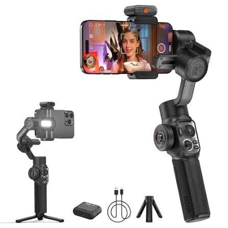 مانع اهتزاز الجوال Zhiyun Smooth 5S AI مع متتبع ذكي