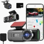 كاميرا سيارة داش كام Majentik MZ-03 دقة 4K بثلاث عدسات