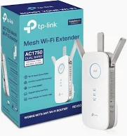 مقوي إشارة واي فاي TP-Link RE450 شبكي ثنائي النطاق AC1750