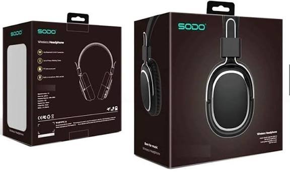سماعة رأس سودو SD-1004 لاسلكية فوق الأذن