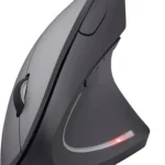 ماوس عمودي لاسلكي مريح Jedel W925 بدقة 1600 DPI - أسود